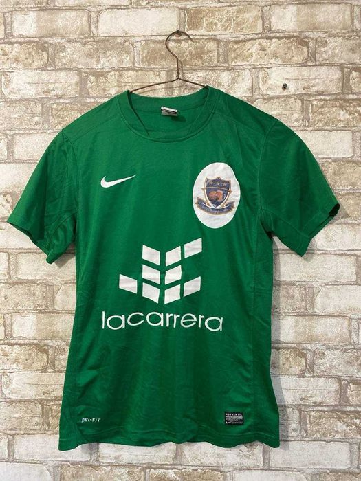 Зеленая футболка Nike Dri-fit (размер указан М)