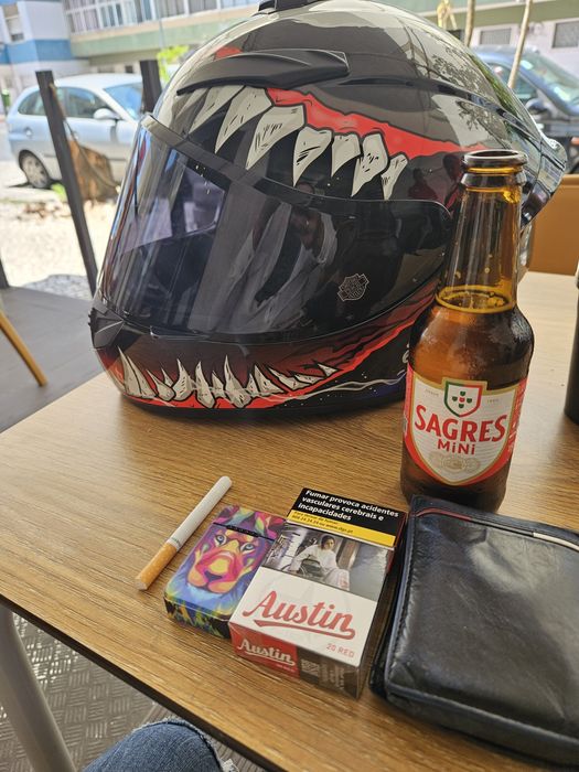 Capacete tamanho S como novo