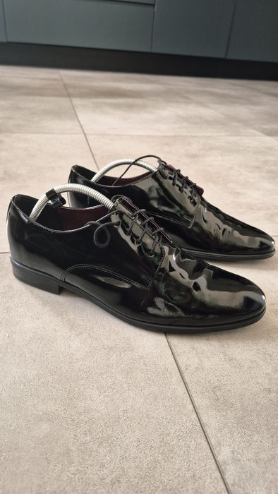 Buty lakierowane skóra lakierki Giacomo Conti