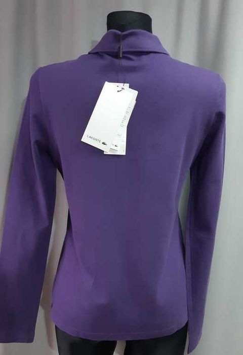 Поло фиолетовое Lacoste