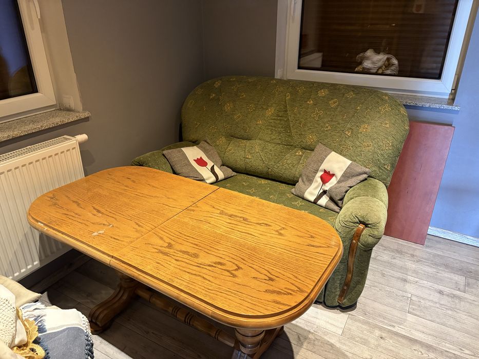 Kanapa i ława stół rozkładany oddam za darmo