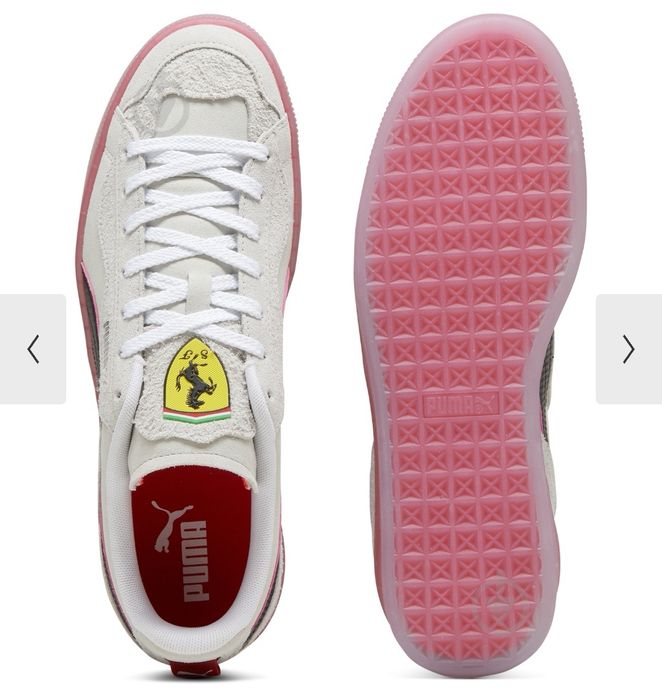 Фирменные крассовки puma suede Ferrari