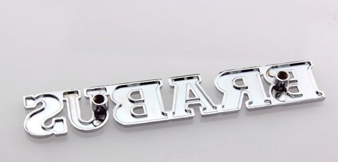 Эмблемы решетки кузова капота на крыло Mercedes AMG BRABUS Lorinser