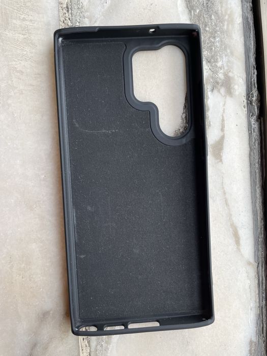 Capa preta para Samsung Galaxy S24 Ultra