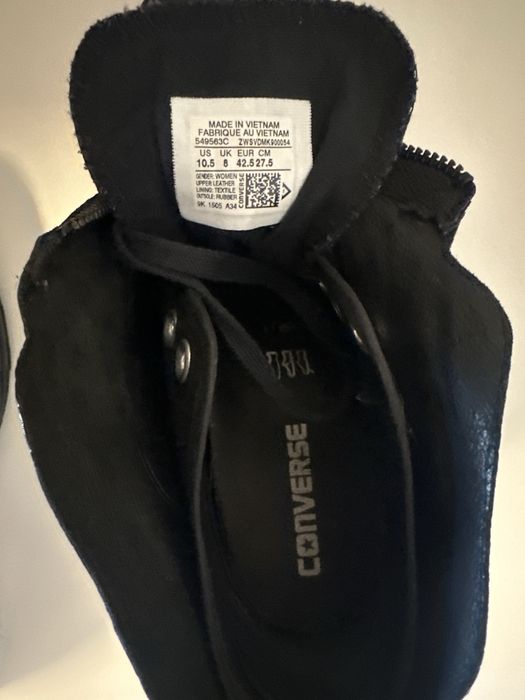 Rare Converse Rick Owens Style Archive High-Top Sneakers