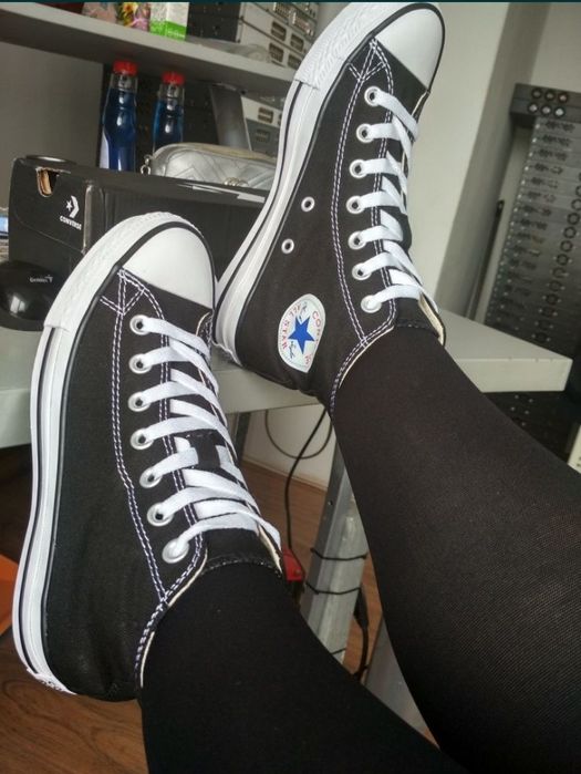 Високі кеди конверс converse all star унісекс
