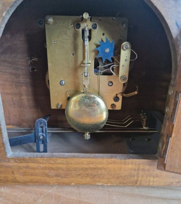 Lindo relógio de lareira art déco