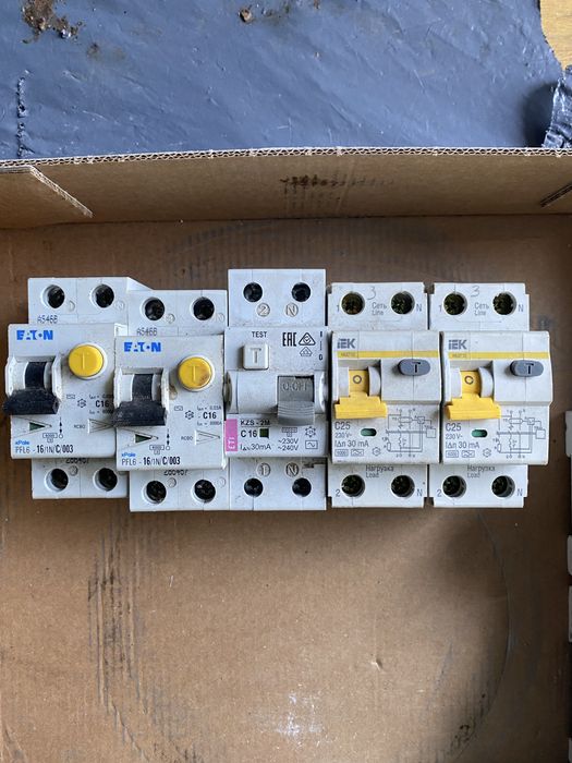 автоматичні вимикачі та пзв (узо)