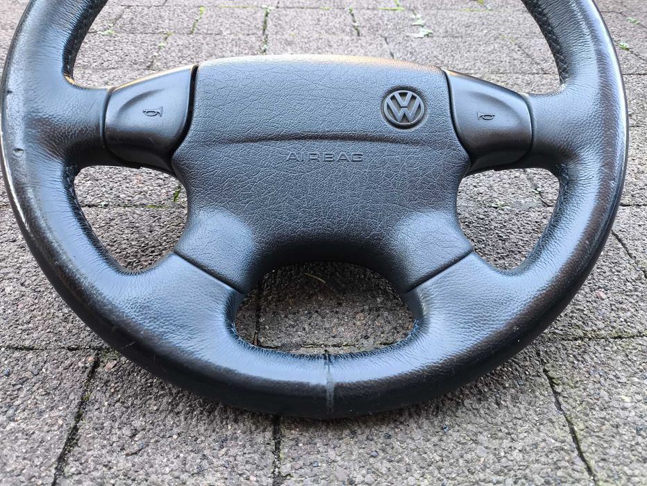 Kierownica Skóra VW Golf 3 Passat B4 Vento Polo Caddy