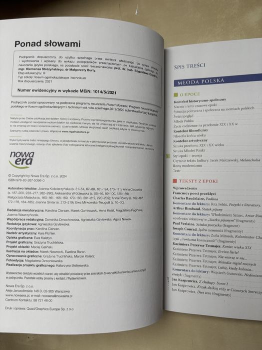 Ponad slowami 3 nowa era nowa