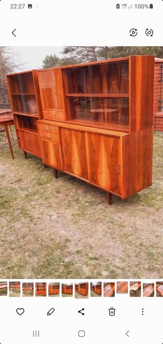 Kredens bardzo ładny połysku z czasów PRL