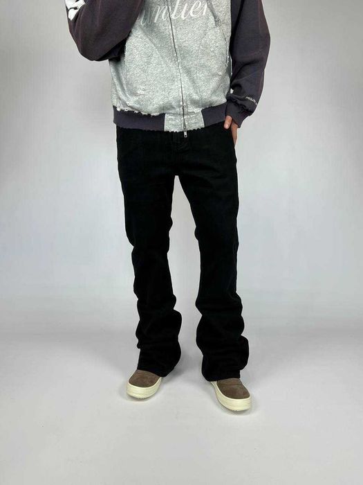 Джинси BALENCIAGA flared faded washed jeans клеш кльош джинсы M L S