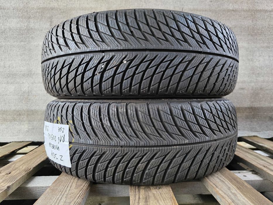 [Z324] 2x R16 205/60 Michelin Pilot Alpin 5 23r 7mm Opony zimowe