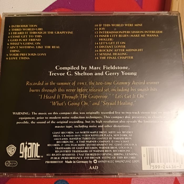 Marvin Gaye - The Last Concert Tour