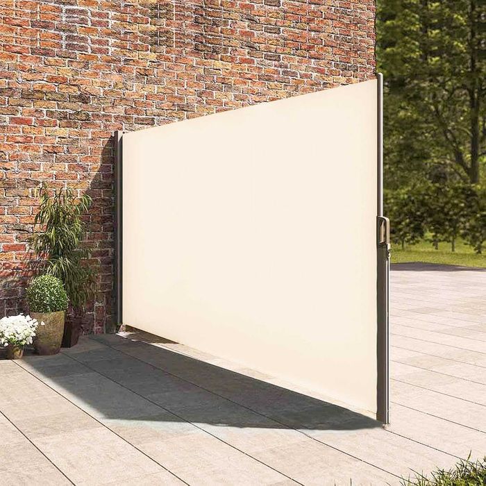 Nowa boczna automatyczna markiza / ekran / 167x350CM / SZARA !W182!