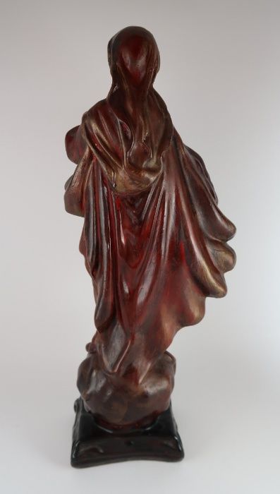 Estatueta de Imagem Antiga Religiosa 42 cm