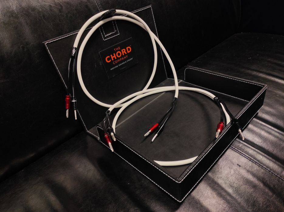 * Chord Odyssey X Ohmic banan splitery kable przewody głośnikowe