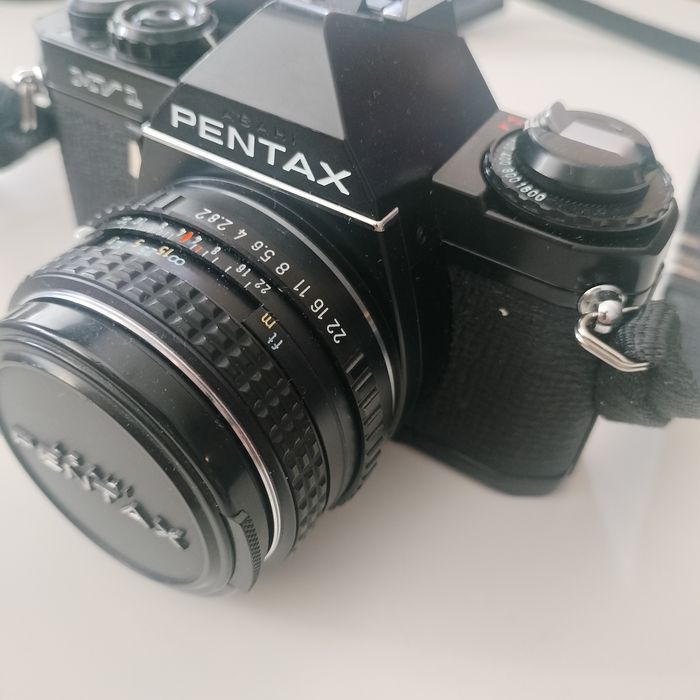 Pentax MV1 Asahi 50mm 1:2 Pentax-M