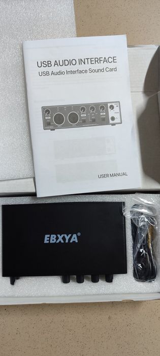 Звуковая карта USB аудио интерфейс EBXYA 24 бит / 192 кГц R75