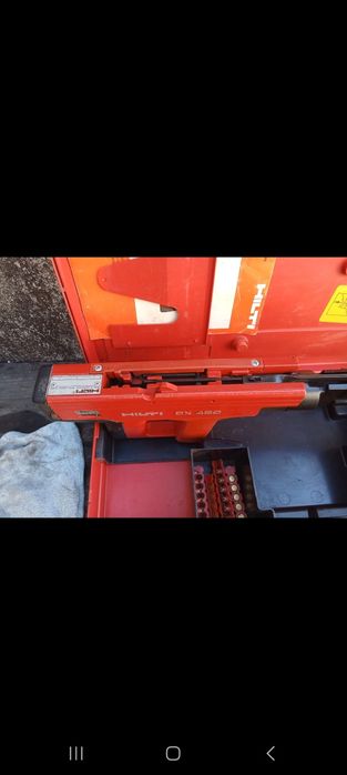 Hilti dx 450 concrete nail gun