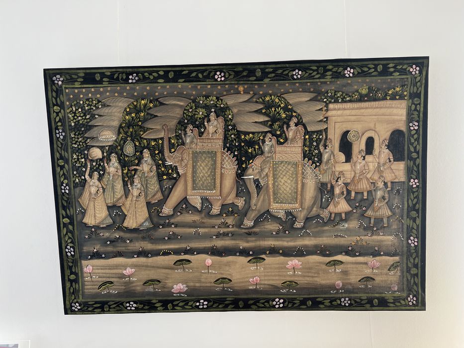 Obraz malowany na płótnie, wymiary 115x77,