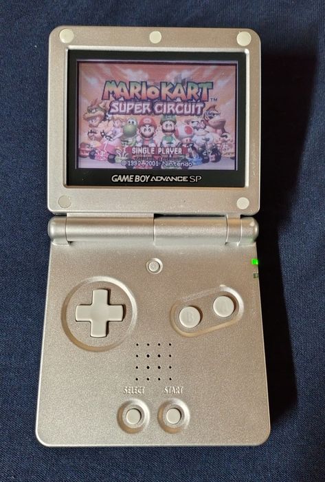 Konsola Gameboy (Game Boy) Advance SP AGS-001 + ładowarka + gry