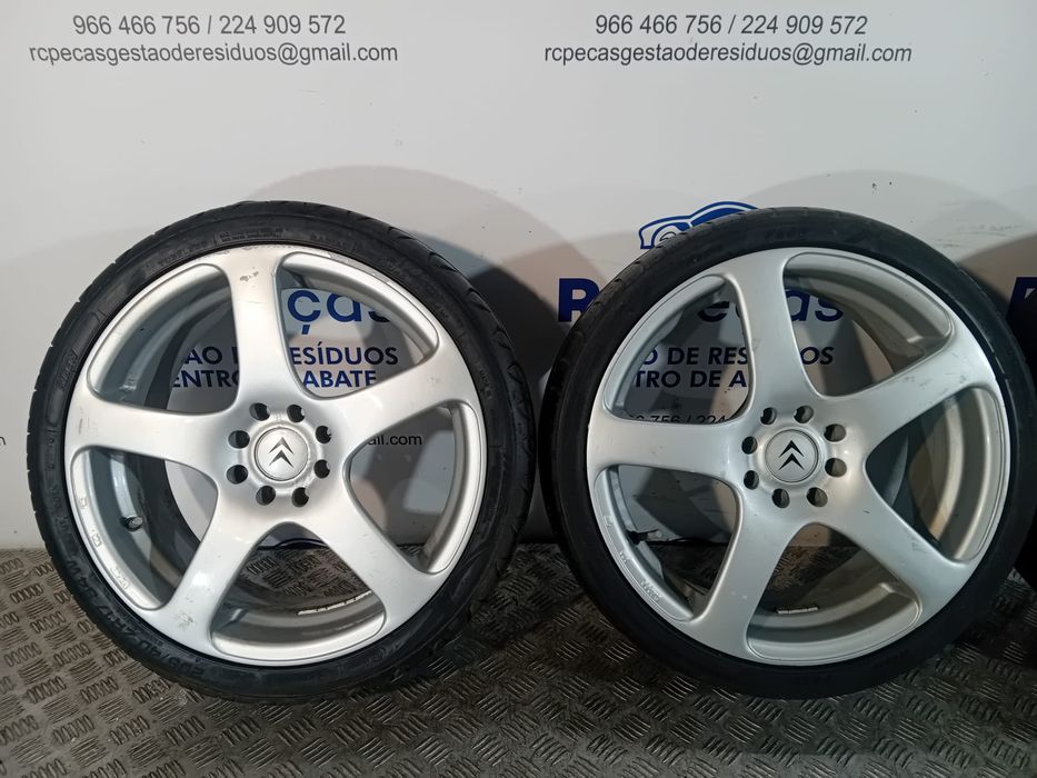 Conjunto Jantes 17 Citroen 4x100 5x100 17x7JJ