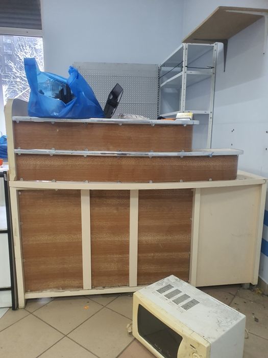 Рецепція стіл у магазин