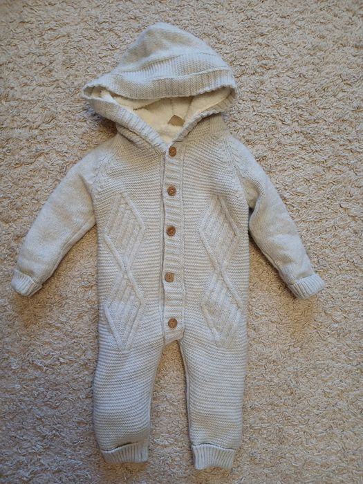 Вʼязаний комбінезон від 6 до 9 місяців