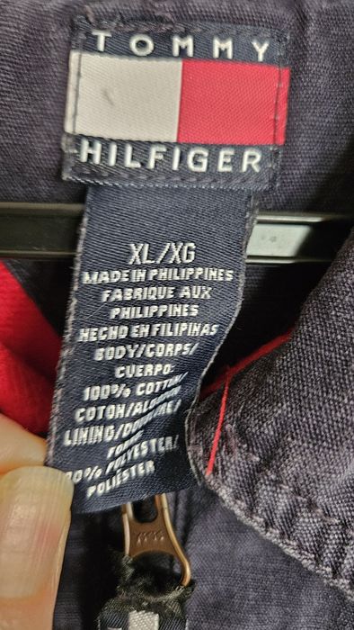Kurtka krótka jeans meska ocieplana r. X L TommyH