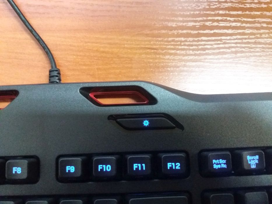 LED МЕМБРАННА Клавиатура Logitech Gaming Keyboard G105 RUS USB blac