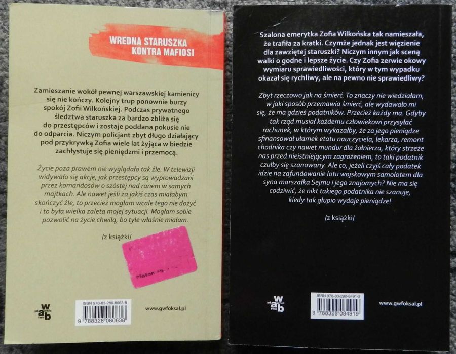 Galiński J. Komórki się pani pomyliły, Kratki się pani odbiły autograf