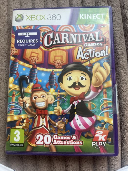 Gra xbox 360’ kinect Carnival
