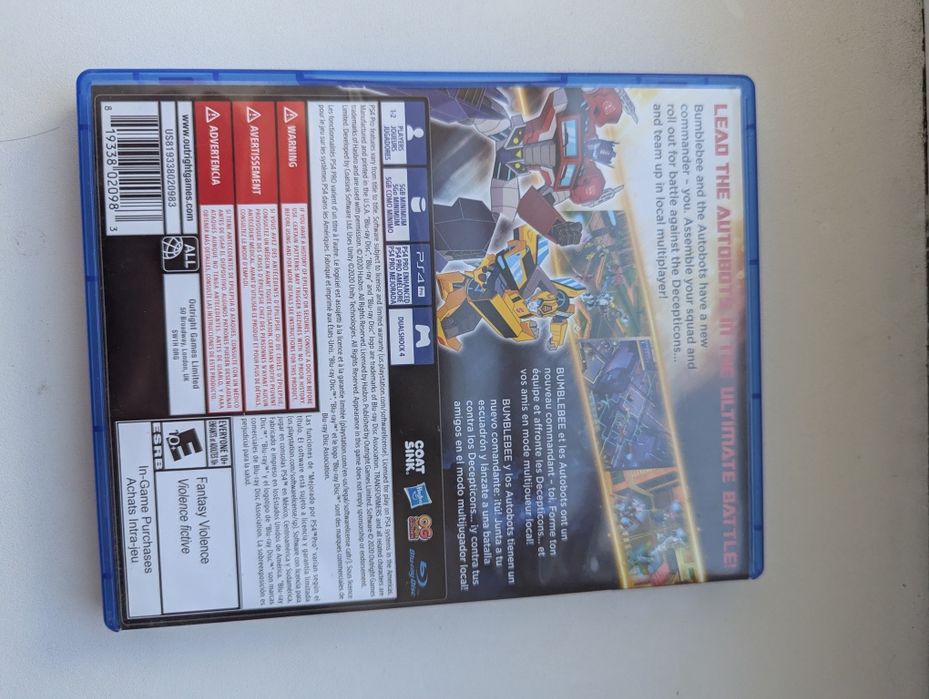 Transformers Battlegrounds ігри игры диски на PS4 PS5