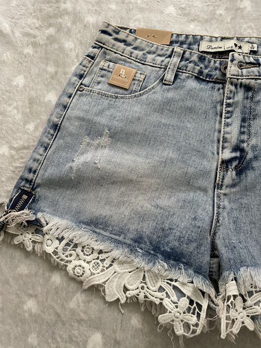 Nowe spodnie spodenki krótkie jeans 36 s