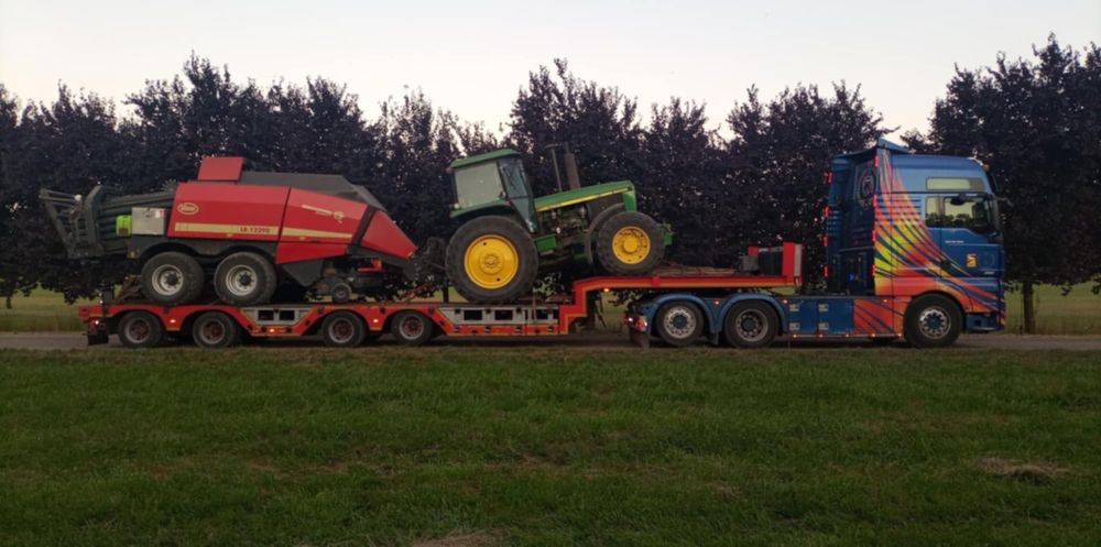 Oferuję transport niskopodwoziowy