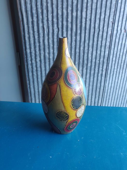 vaso pintado à mão