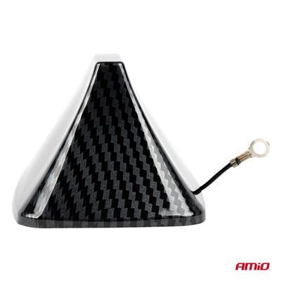 Antena Fm Samochodowa Płetwa Rekin Carbon Czarna
