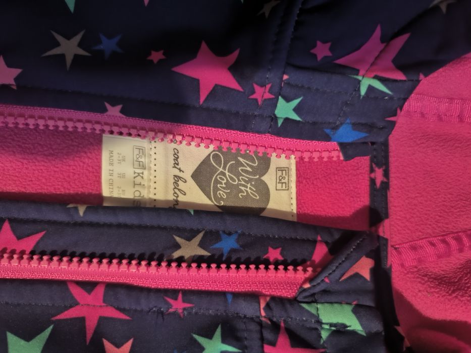 kurteczka wiatrówka   ocieplana r.98