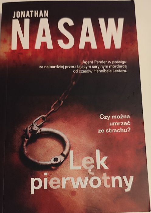 książka Lęk pierwotny Jonathan Nasaw Thriller