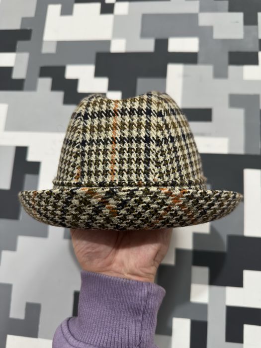 Kapelusz Christy's London Line Durham Wełna Tweed Vintage