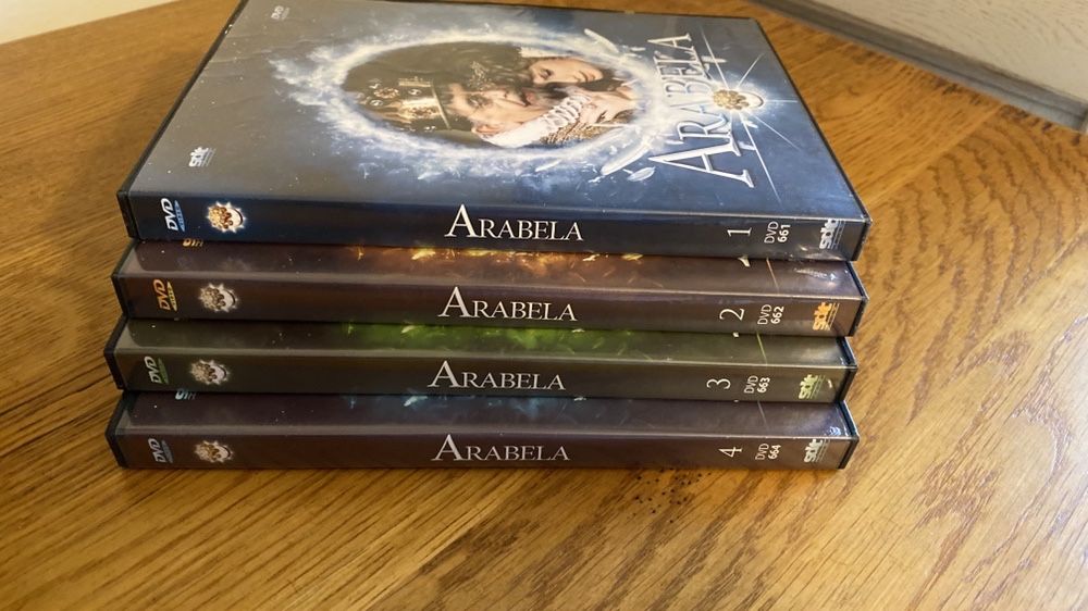 Arabela - pakiet 4 DVD - stan idealny