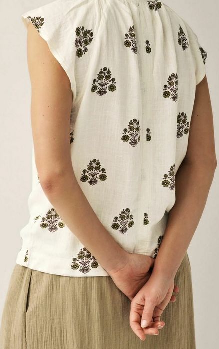 Bluzka z lnem Next roz 38