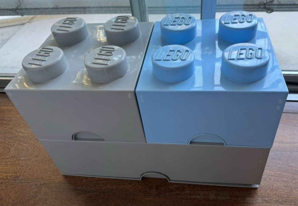 Caixas arrumaçao Lego