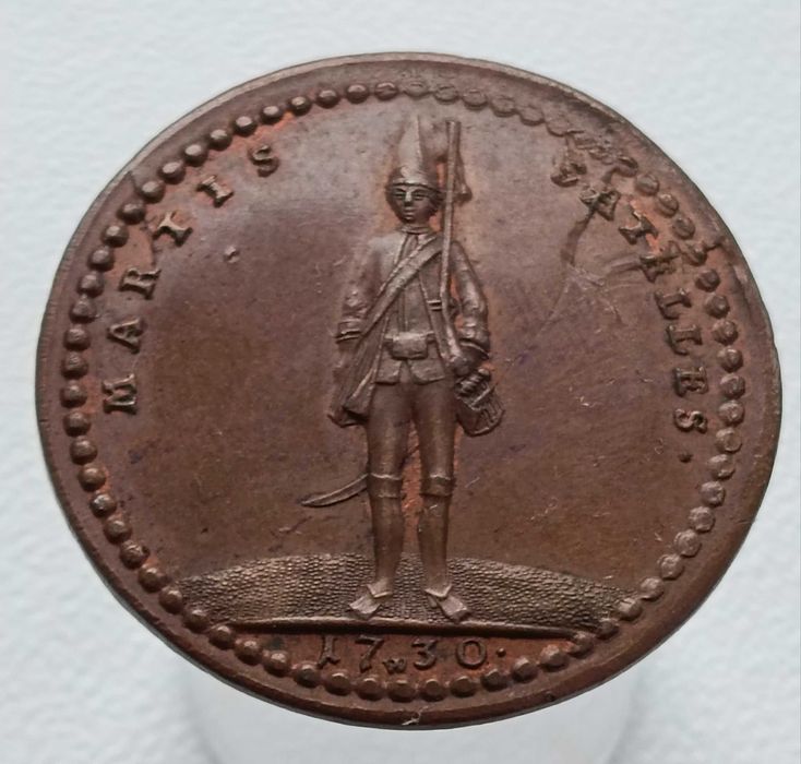 Medal pamiątkowy August II Mocny 1730