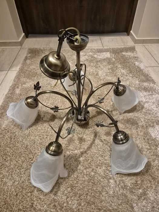 Okazja piękny 5 ramienny żyrandol do salonu 5 x E14