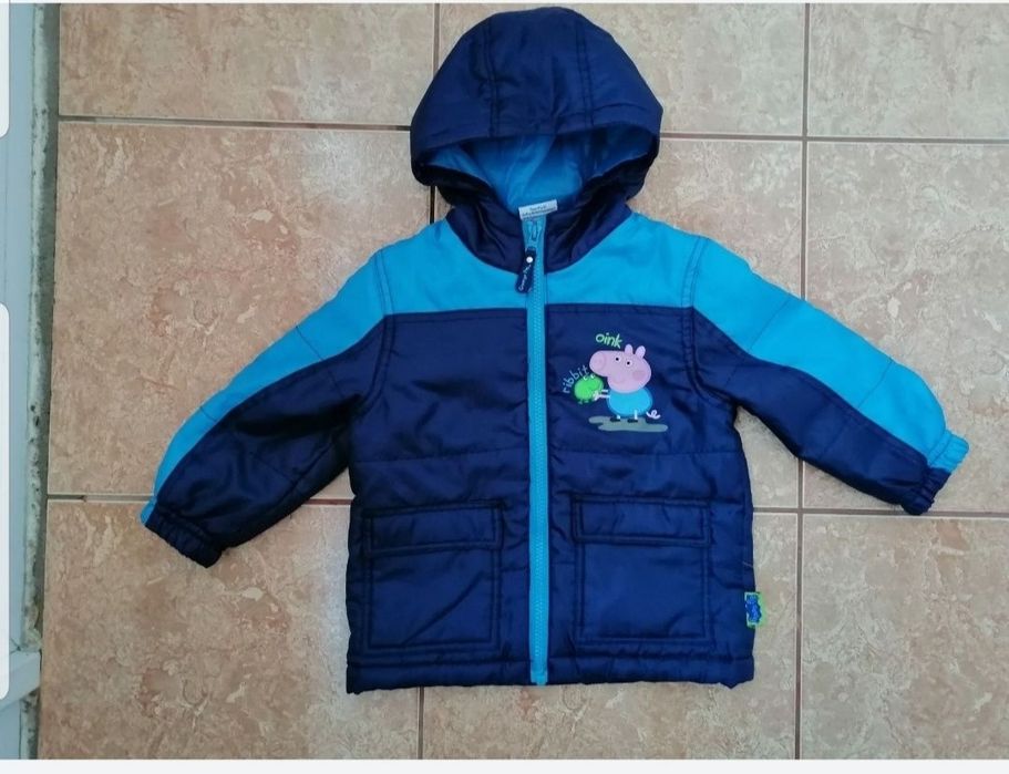 Стильная красивая демисезонная куртка деми курточка George pig Джордж