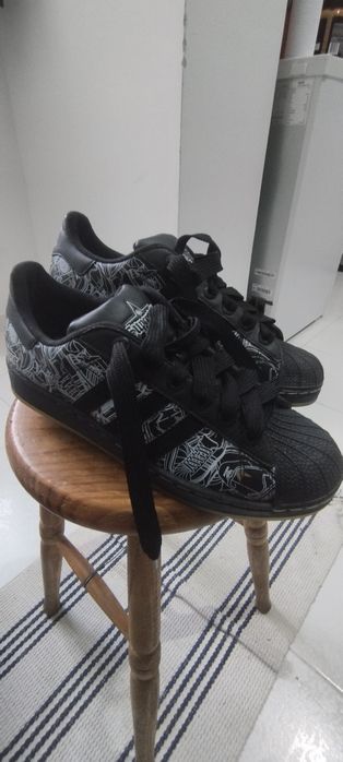 Tênis Adidas Superstar Sign Off Mens Basketball Shoes