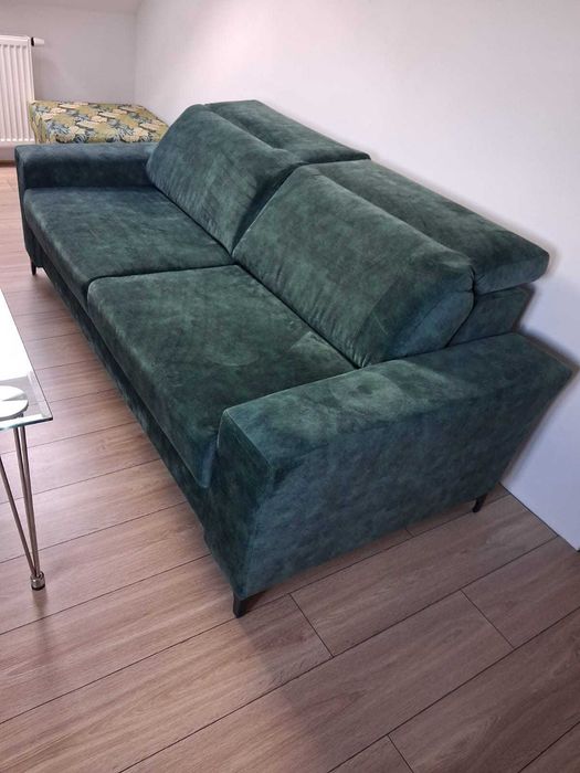 Kanapa/sofa + stolik szklany