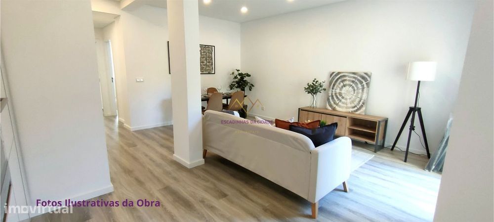 Apartamento T3 remodelado, mobilado e equipado, na melhor localização